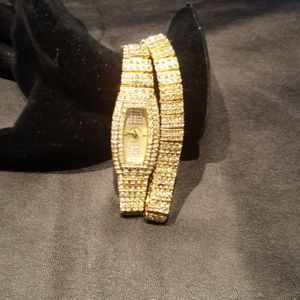 Adrienne Crystal Watch, Bracelet Set